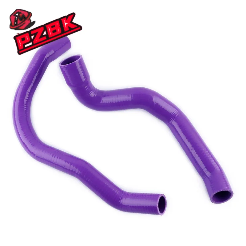 2PCS Silicone Radiator Hose Pipe Kit For 1991-2001 Jeep Cherokee XJ 4.0L 1992 1993 1994 1995 1996 1997 1998 1999 2000