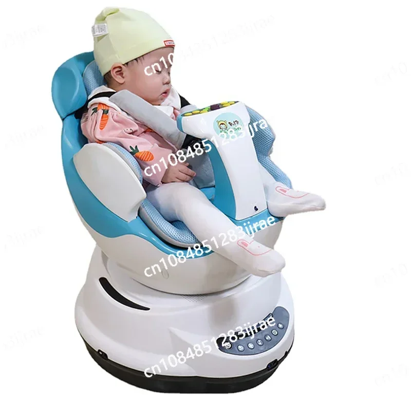 2021 New Smart Children's Music Rocking Chair To Coax Baby Artifact Indoor Smart Remote Control Baby Electric Car