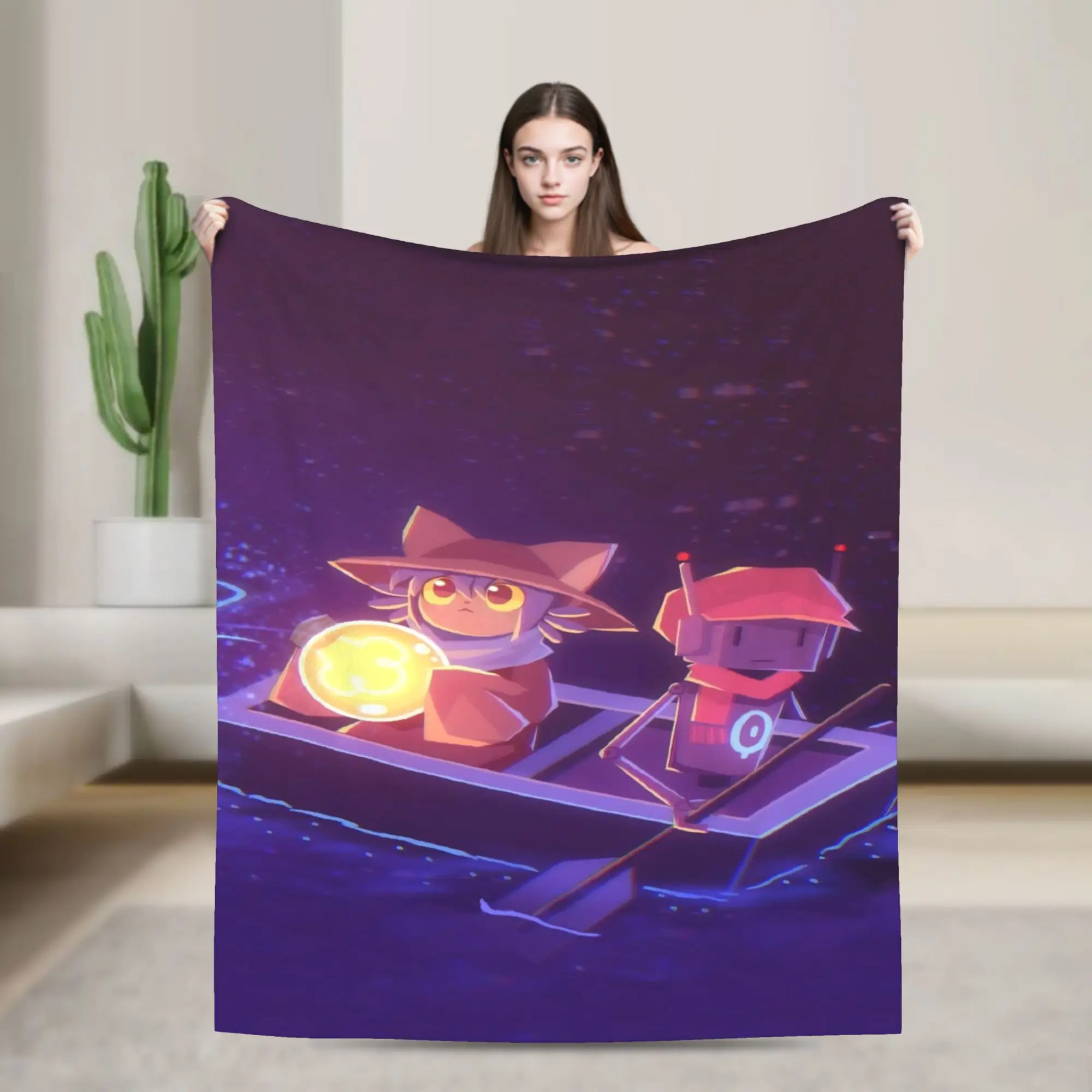 OneShots Niko Blanket Multi-size Super Soft and Warm  Throw Blankets for Couch Sofa and Bed