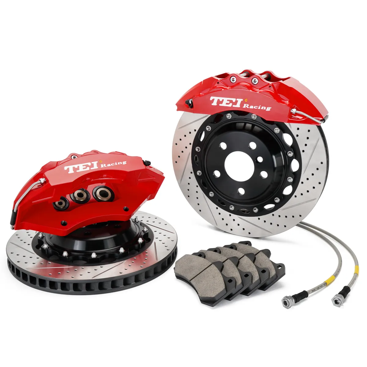 BRAKE CALIPER KIT 6 Piston Front Brake 378x32MM Rotor For 5 Series G30 530 530i 535 550 550i 2011-2021