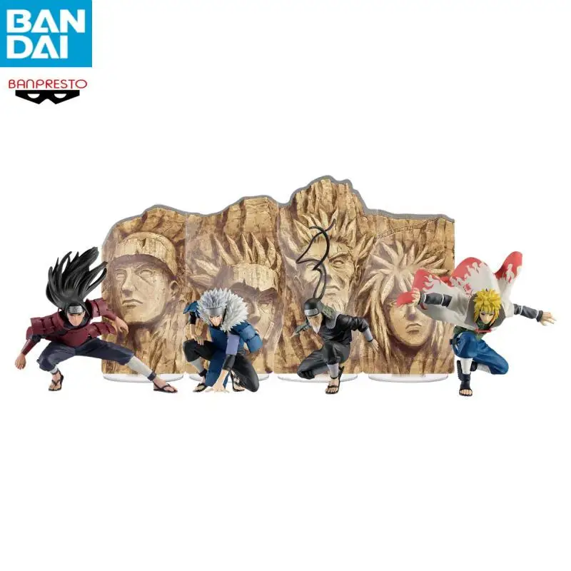 

In Stock Original Genuine Bandai Namco Naruto Uzumaki Naruto Senju Tobirama Sarutobi Hiruzen Uchiha Sasuke Figure Model Gifts