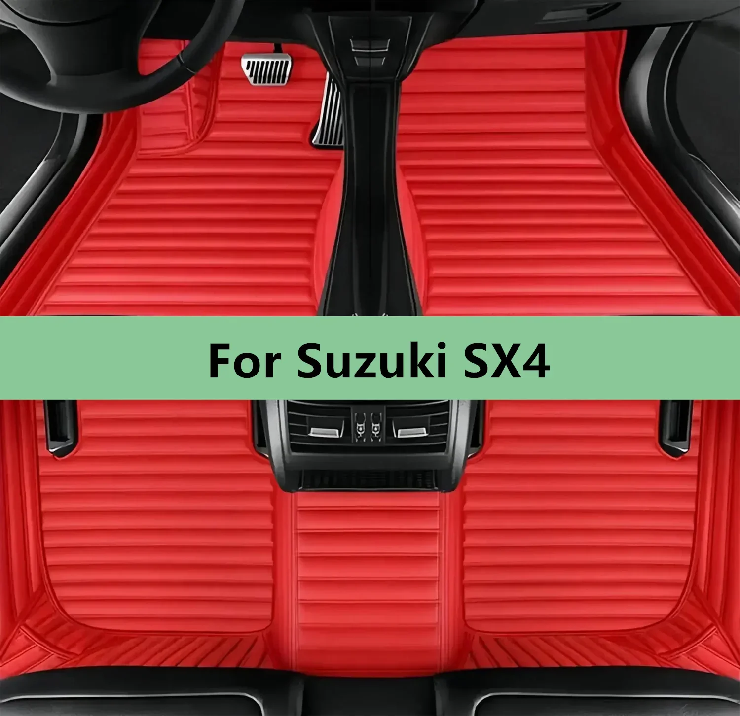 Maßgeschneiderte Auto-Fußmatten für Suzuki SX4 2007 2008 2009 2010 2011 2012 2013 2014 Fußmatten für Auto Herren Damen Autozubehör