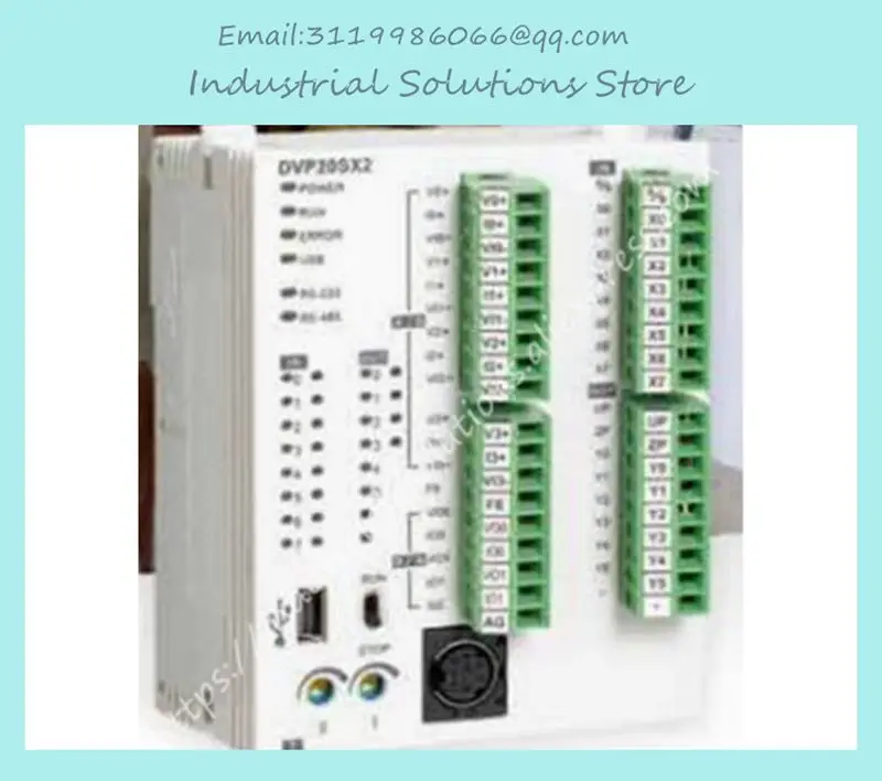 Delta PLC DVP20SX211S SX2 Series 24VDC 8DI 6DO Transistor PNP Output Analog New Stock Offer