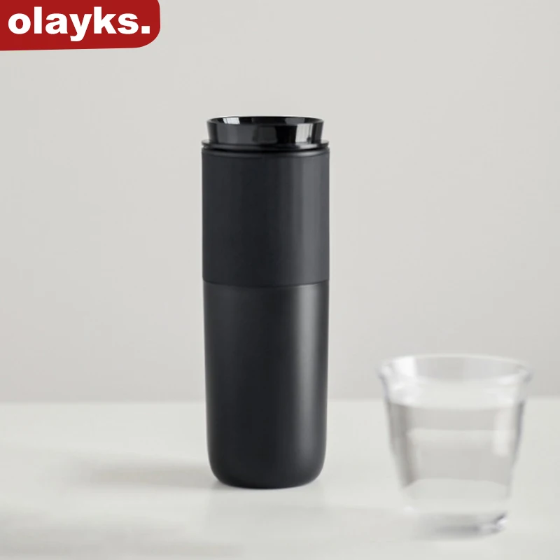 

Olayks Portable Electric Kettle 350ml Mini Fast Boiling Water Boiler 316L Stainless Steel Liner Temperature Adjustable OLK-PW01