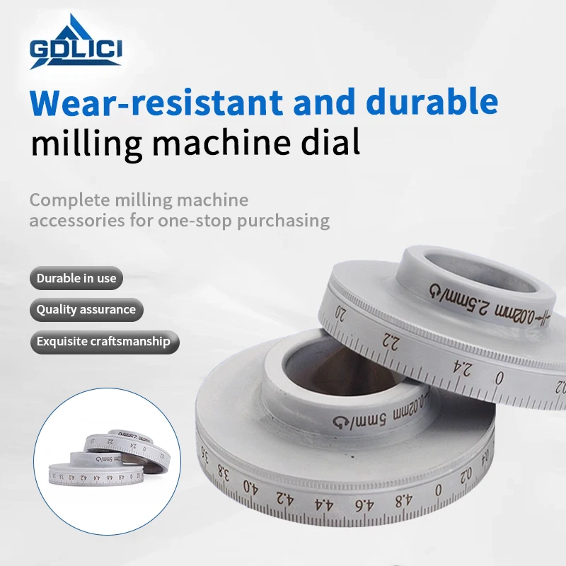 

Universal scale rings & dials: Milling machine accessories (for machine tools, punch presses)