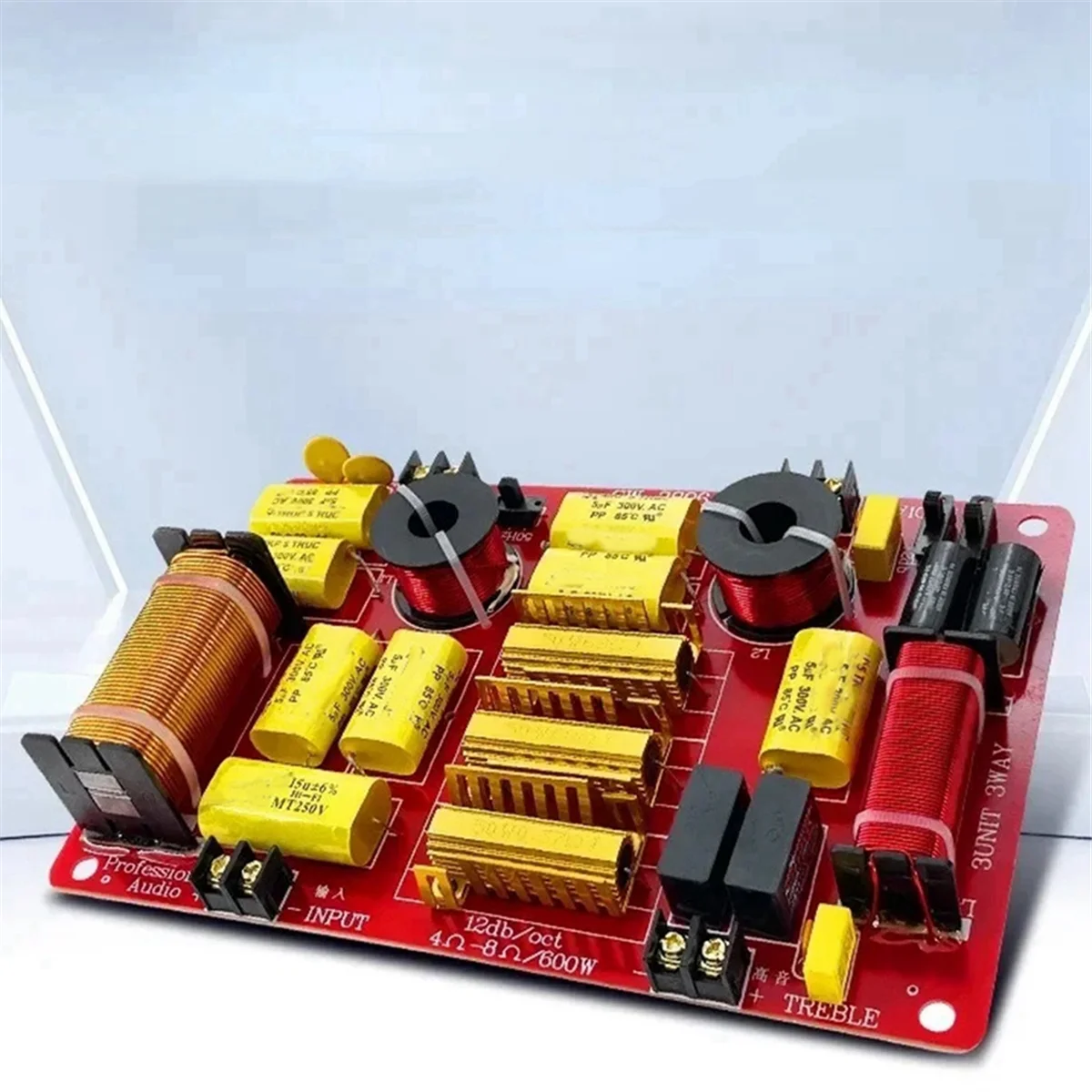 HHTL Frequency Divider Card Box High-Power High-Fidelity High-Middle-Low Three-Way Sound Divider