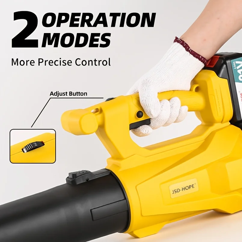 

Cordless Electric Air Blower High-Power Plug-in Dual Mode for Leaf Snow Dust Removal Lightweight ABS Removable Cover 차이슨드라이기