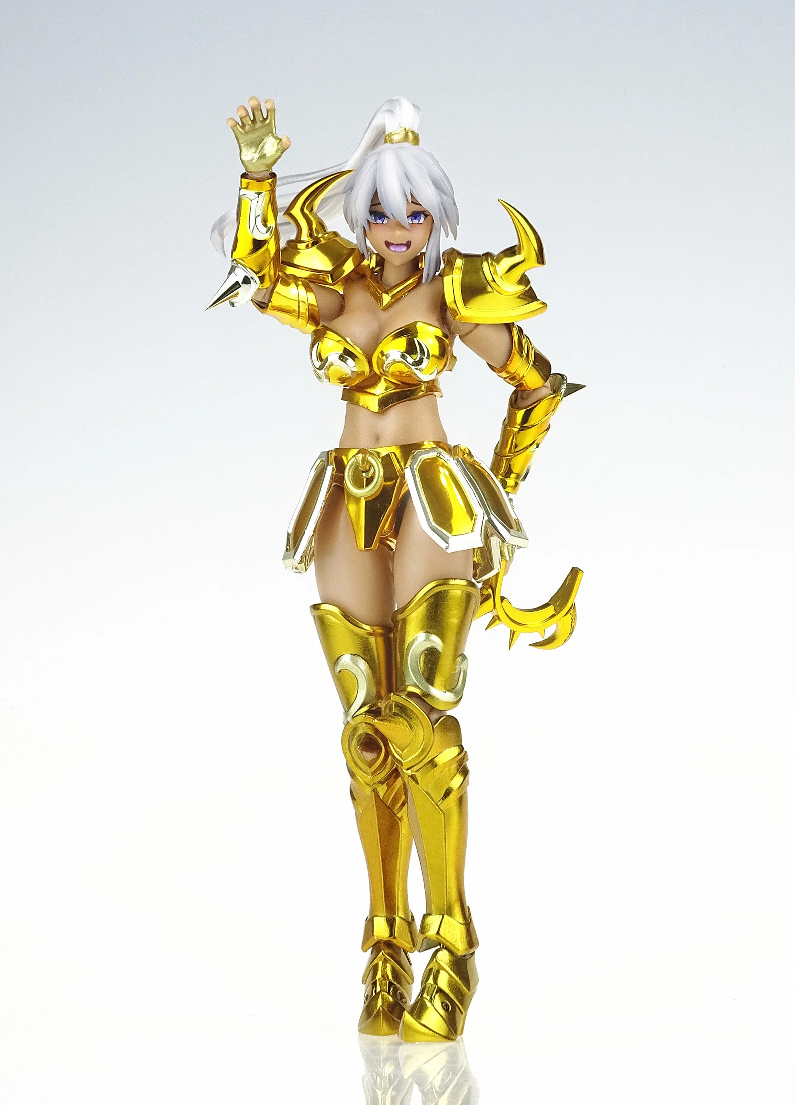 Nuevos grandes juguetes/Gt Saint Seiya Myth Cloth Ex Taurus santo contrato femenino Caballeros del zodiaco figura de acción modelo juguete niño regalo Stock