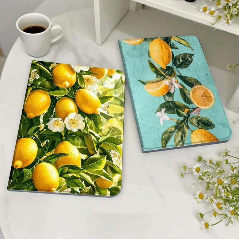 

Fresh Lemon Branch Bloom Gift Tablet Case For Samsung Galaxy Tab S7 S8 S9 S10 FE Lite