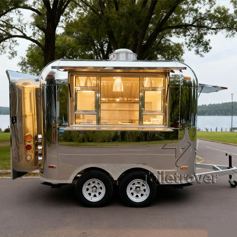 

Fully Loaded Hot Sales Wholesale Smoothie Dessert Donut Lemonade Juice Custom Food Truck Mini For Wedding Parties