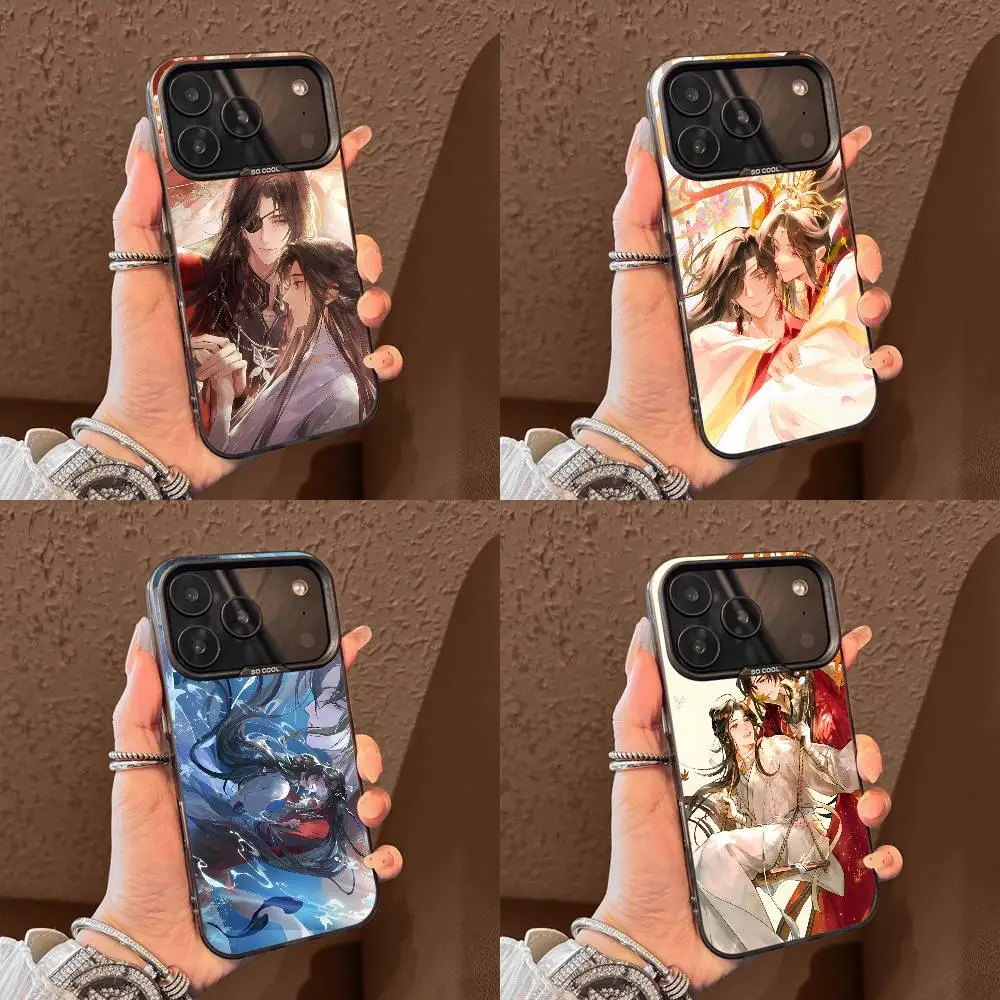 

H-Heaven C-Cartoon Officials Blessing For iPhone 17,16,15,14,13,12,11,Pro,Max,Plus,E,SE4,Air,Mini Black Phone Case IMD Box