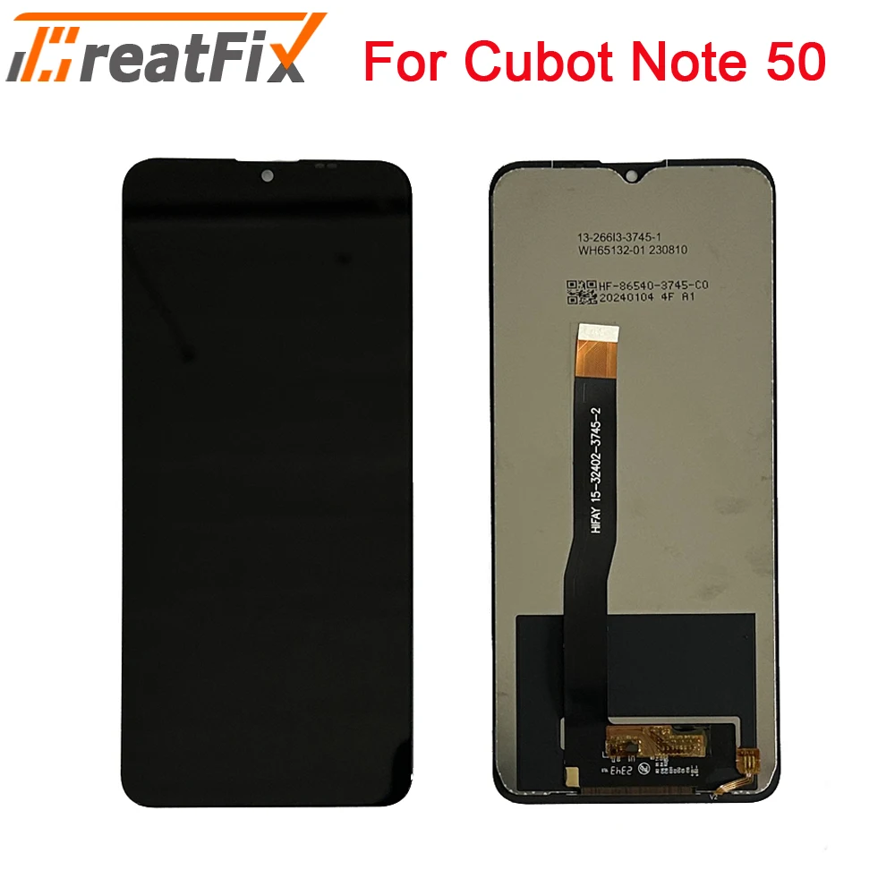 

Original Tested For Cubot Note 50 LCD Touch screen Digitizer Display Screen Assembly LCD Cubot Note50 lcd Display Screen