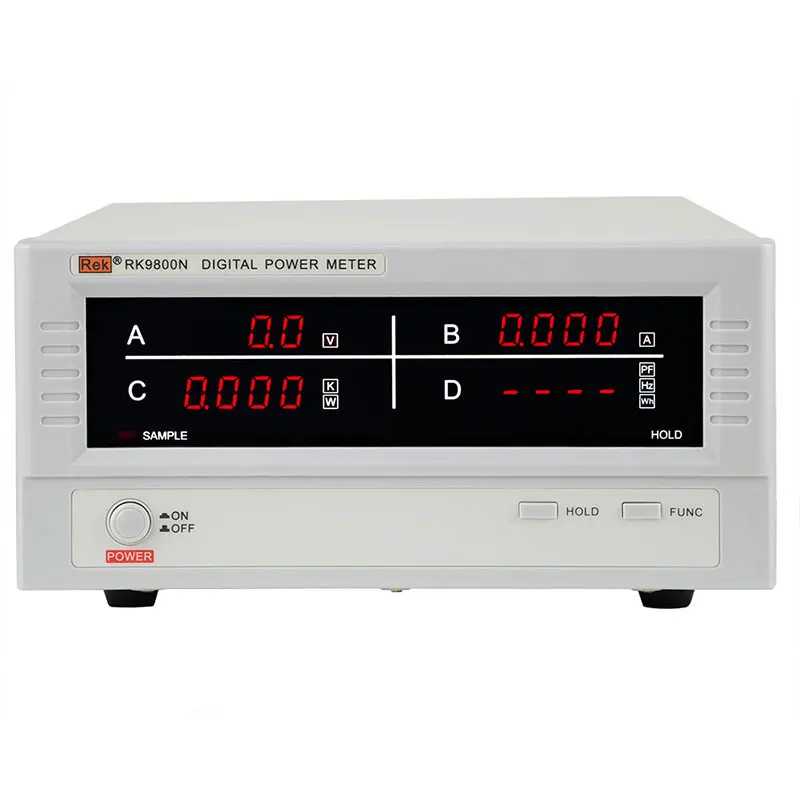 

China 12KW Digital Power Meter RK9800N 0-4A 3.5-20A 600V Intelligent Electricity Measuring Instrument