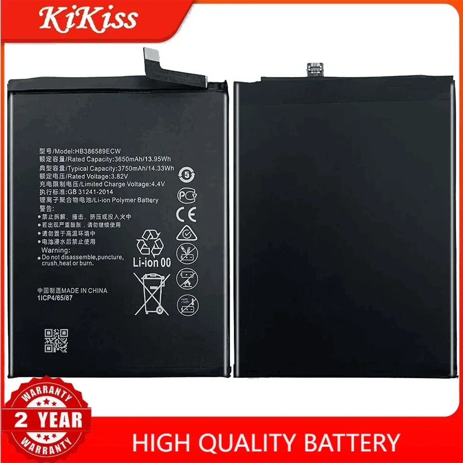 HB386589ECW Battery For Huawei Nova 2 3 4 2i 3i 3e 4e 5i Plus/for Honor 8X/View 10 Lite V8 V9 V10 V20/P10 Plus/Mate 20 lite