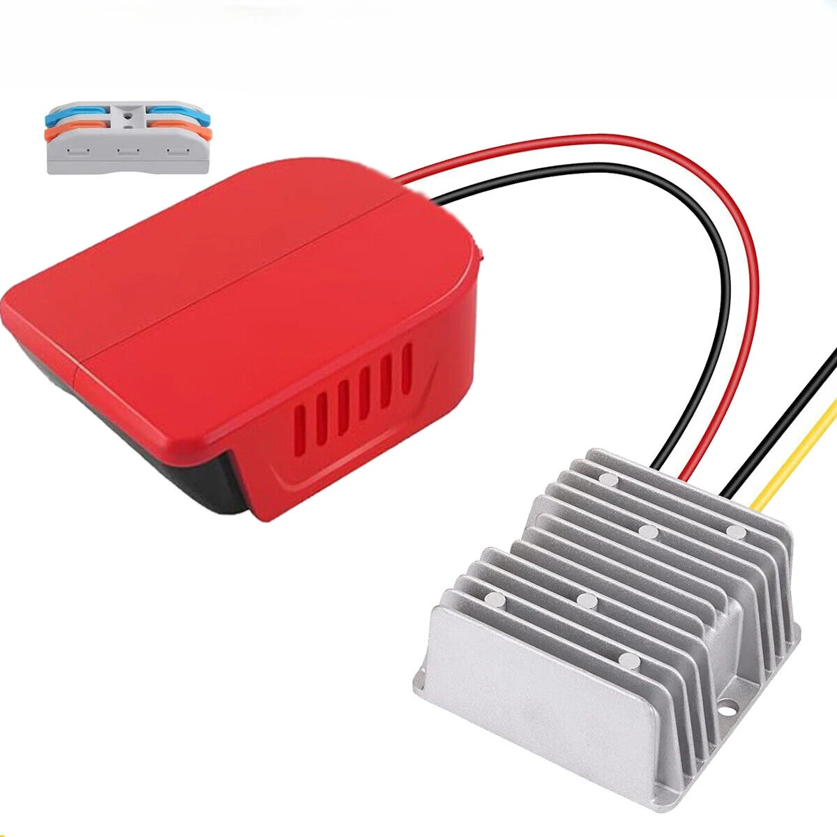 

15A 180W Step Down DC 18V to DC 12V Voltage Regulator Converter for Einhell 18v Li-ion Battery DIY Adapter Automatic Buck Boost