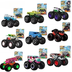 รถบีทเทิลวอลสเตอร์รถบรรทุกรถบิ๊กฟุตรถเอสยูวีรถกล้ามเนื้ออัลลอยของเล่นเด็กผู้ชายสำหรับเด็กเครื่องเขย่ากระดูก1/64