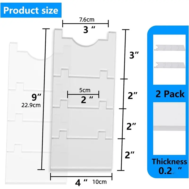 2025 نمط ساخن لسدادات الأرائك والأسرّة - واقيات الأثاث - 2 عبوة من فواصل الأريكة - تباعد الجدار لمنع الانزلاق #6