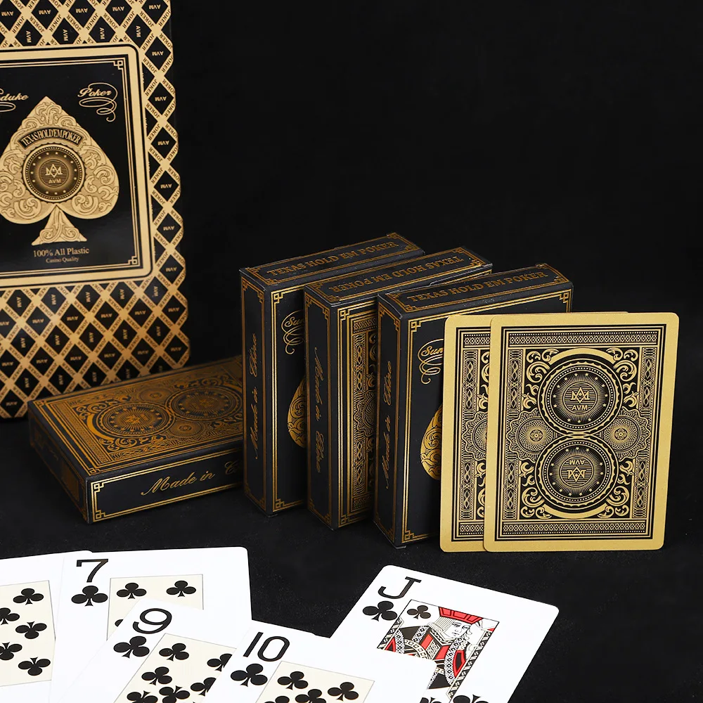 cartas-de-poquer-texas-hold'em-com-borda-dourada-e-prateada-pvc-grande-impressao-jogo-de-mesa-design-criativo-cartas-de-jogo-de-plastico