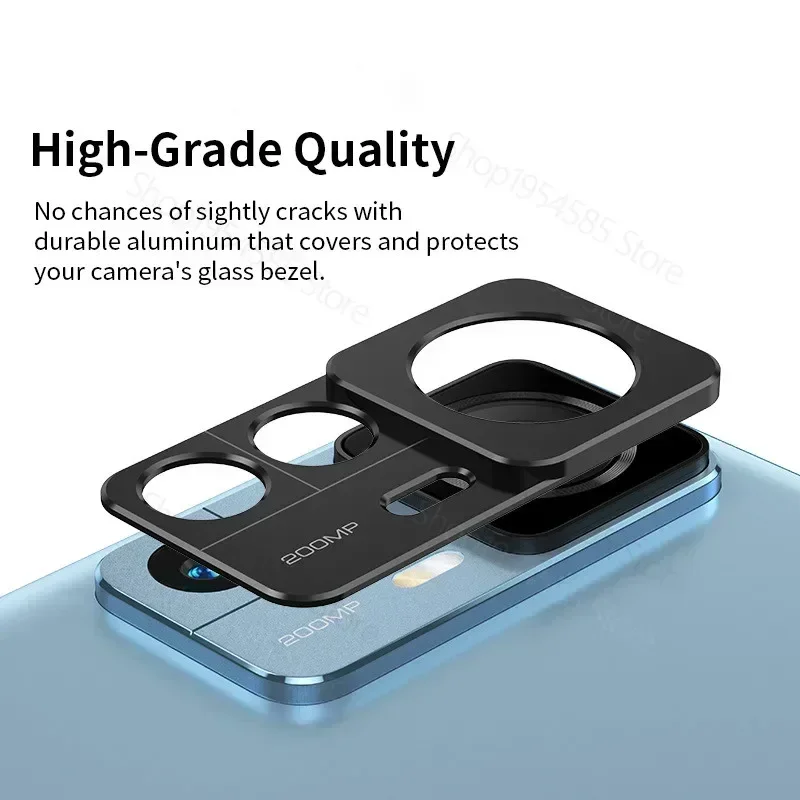 Camera Lens Metal Protector For Xiaomi 12T 12s Pro 12x Ultra Camera Lens Protection For Mi 11T 10T Pro 13 Pro Camera Lens Film