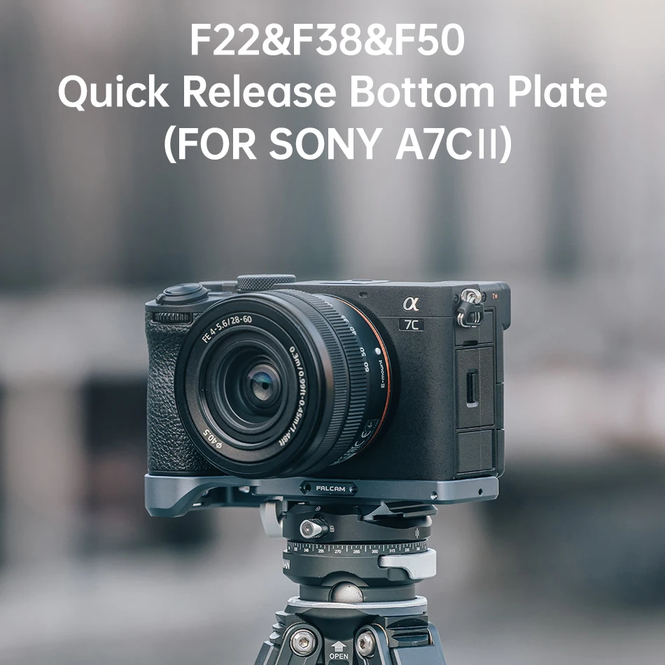 Falcam F22&F38&F50 Quick Release Bottom Plate for SONY A7CⅡ Camera Accessories