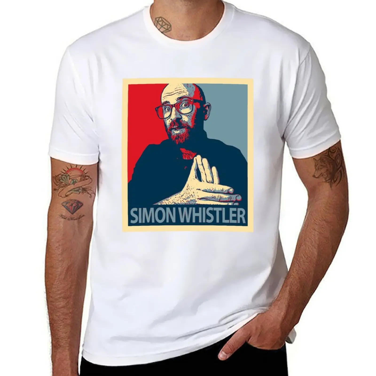 

Simon Whistler T-Shirt t shirts for man graphic funny t shirt custom print T-Shirt