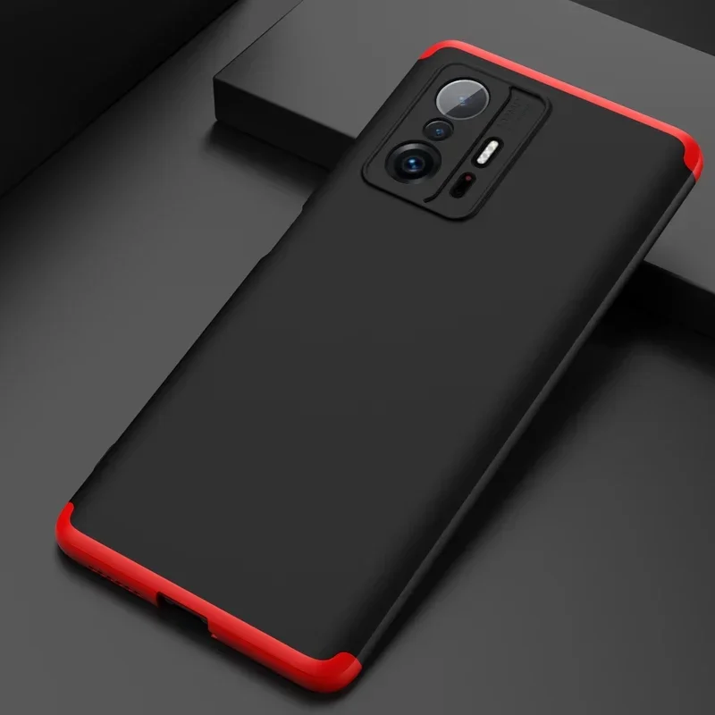 Shockproof Armor Plastic Case For Xiaomi Mi 11T Pro Full Protection 3 in 1 Hard Matte Phone Cover For Xiaomi 11T 10T Pro Case