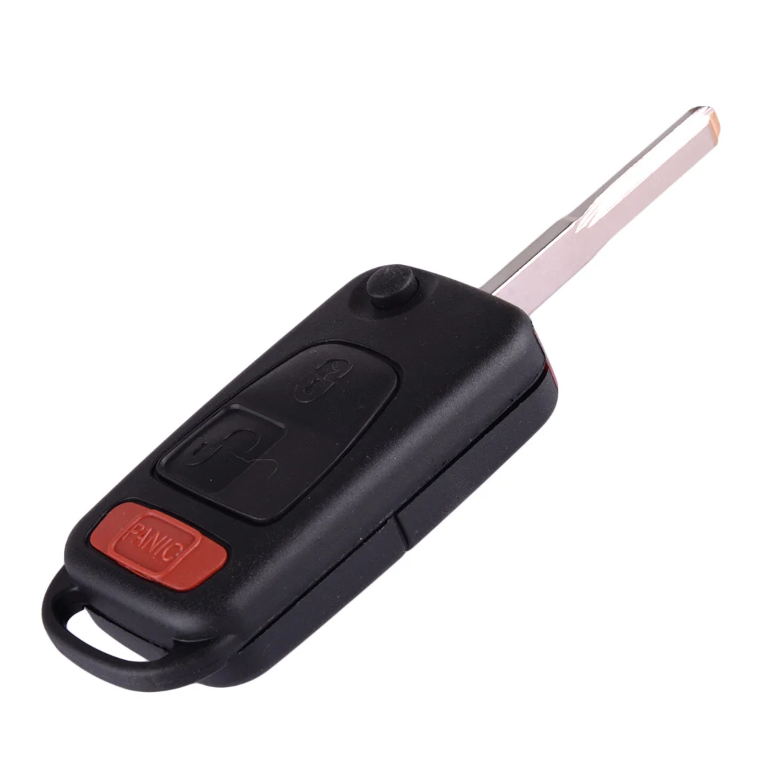 2Pcs 3 Button Keyless Remote Fob Flip Shell Fit for Chrysler Crossfire 2004-2008 Mercedes Benz SLK230/SLK320/SLK32 AMG 1998-2004