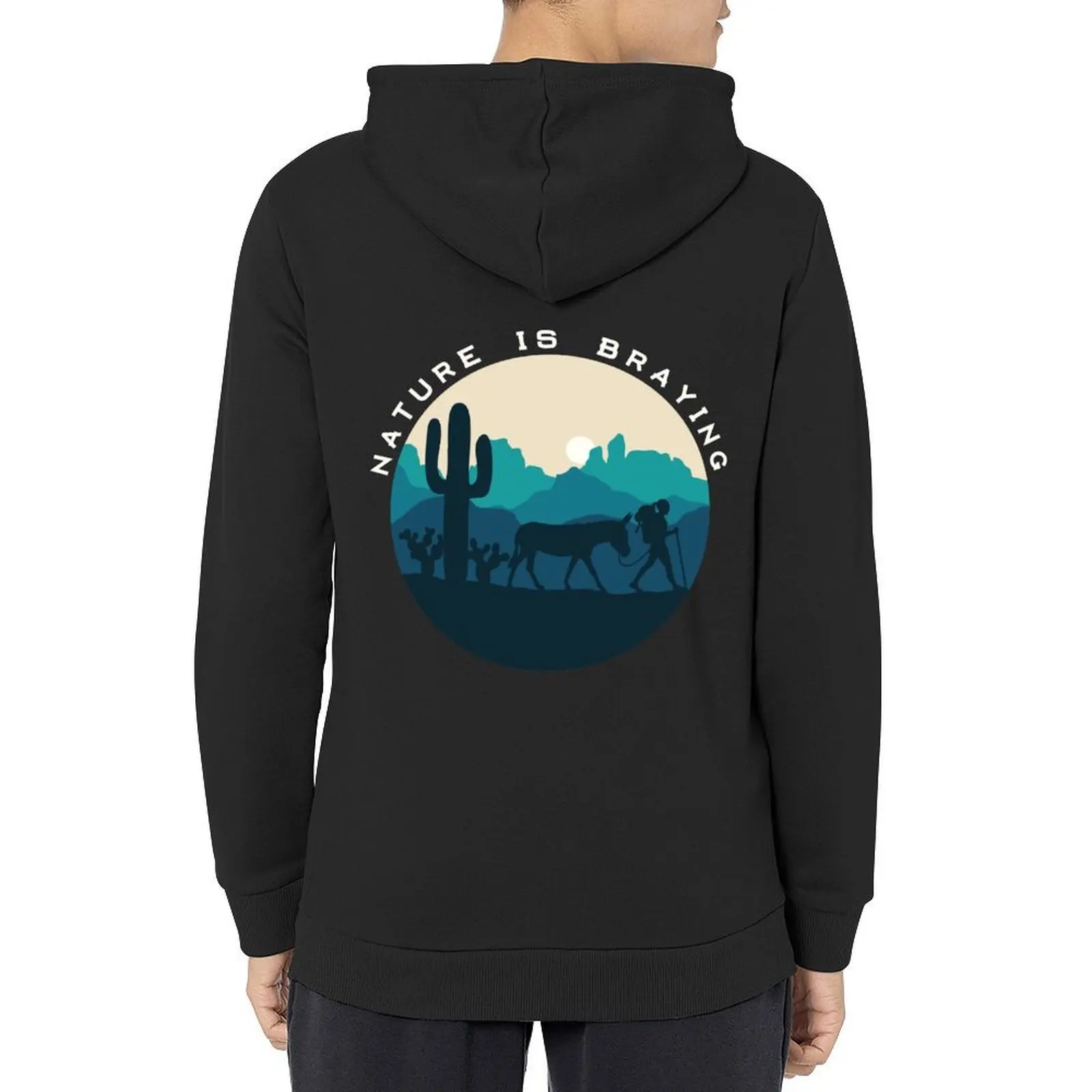 

Nature is Braying (female) Hoodie men's sweat-shirt set mens designer clothes hooded shirt korean autumn clothes tracksuit men