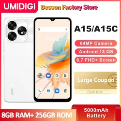 UMIDIGI A15, A15C Smartphone 6.7