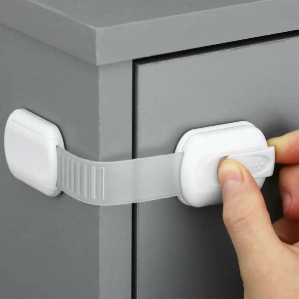 Plastic Baby Safety Protection From Children In Cabinets Boxes Lock Drawer Door Security Product Support Direct Sales