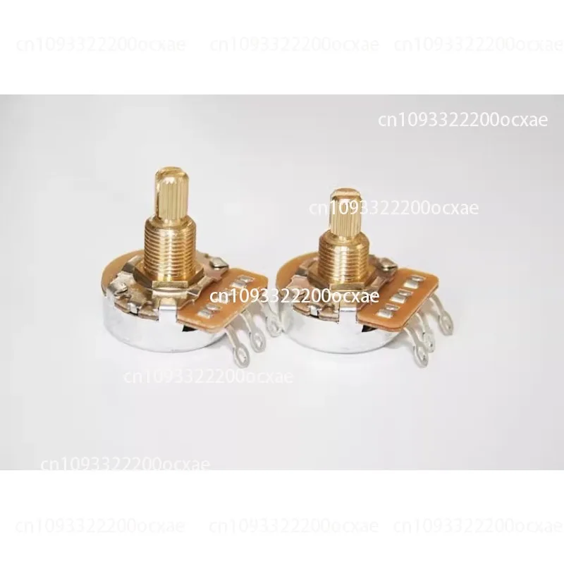 A1M  Electric Guitar  Potentiometer Full Copper 1000K Electric Guitar Special Long Shaft and Short Shaft Potentiometer, 1pc