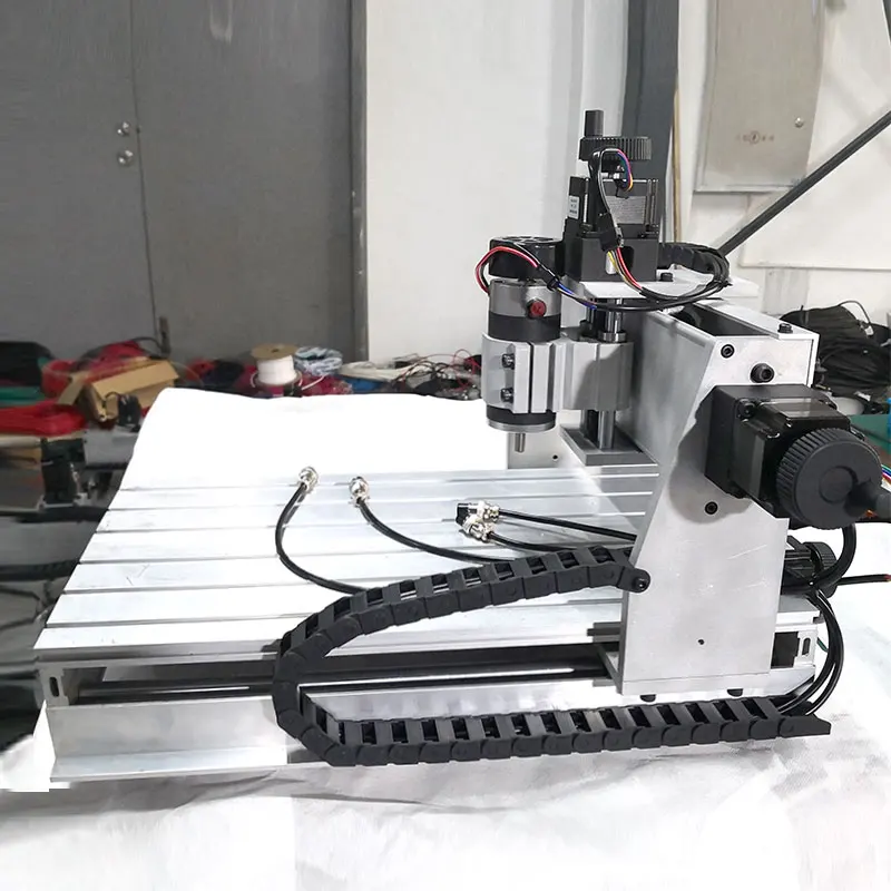 เครื่องแกะสลัก CNC 3040 แบบ DIY ลดราคาพิเศษ มินิ CNC 3 แกน พร้อมแกนที่ 4 สำหรับงานไม้