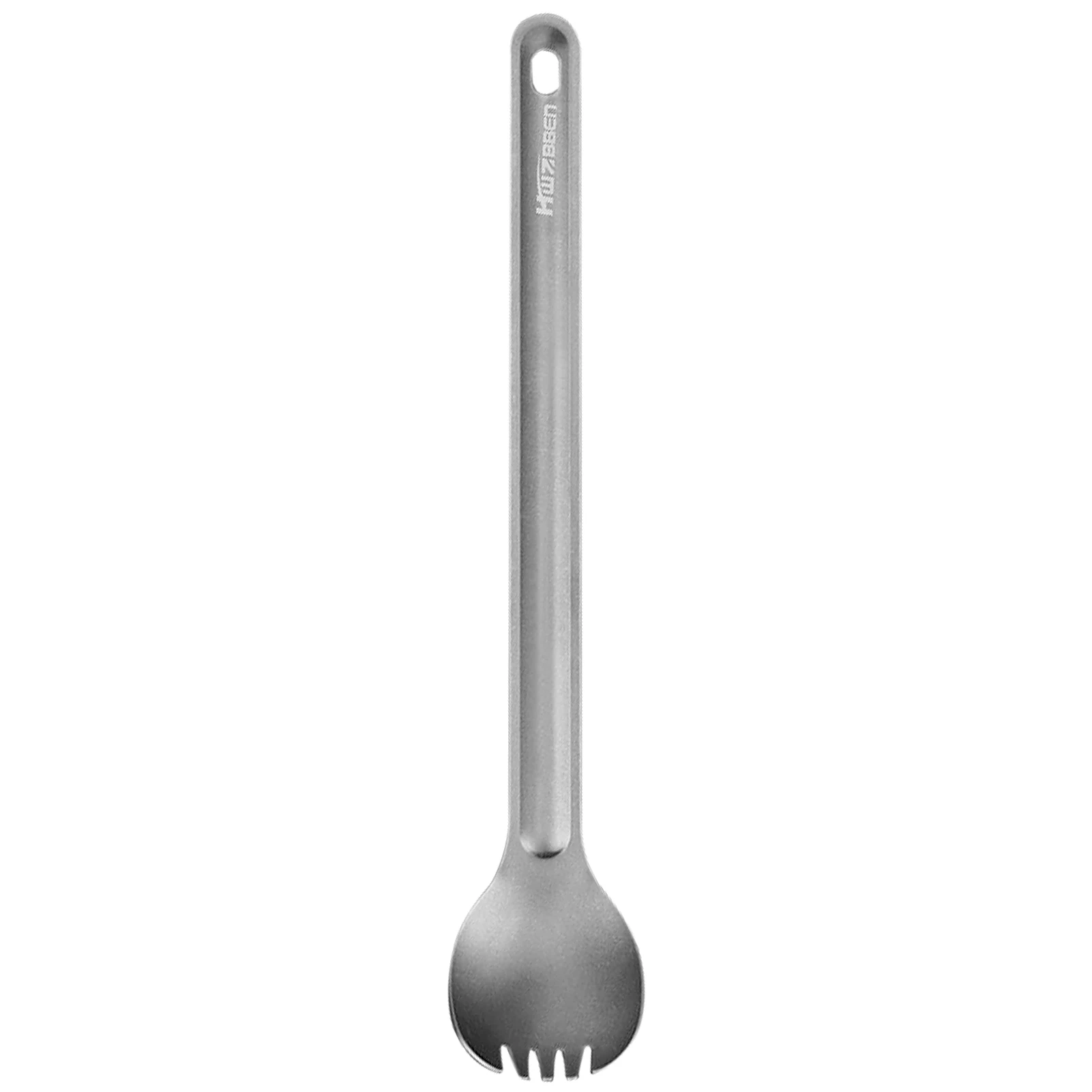 long handle spoon titanium spork Titanium Long Handle Spork Cutlery for Outdoor Camping Backpacking Picnic
