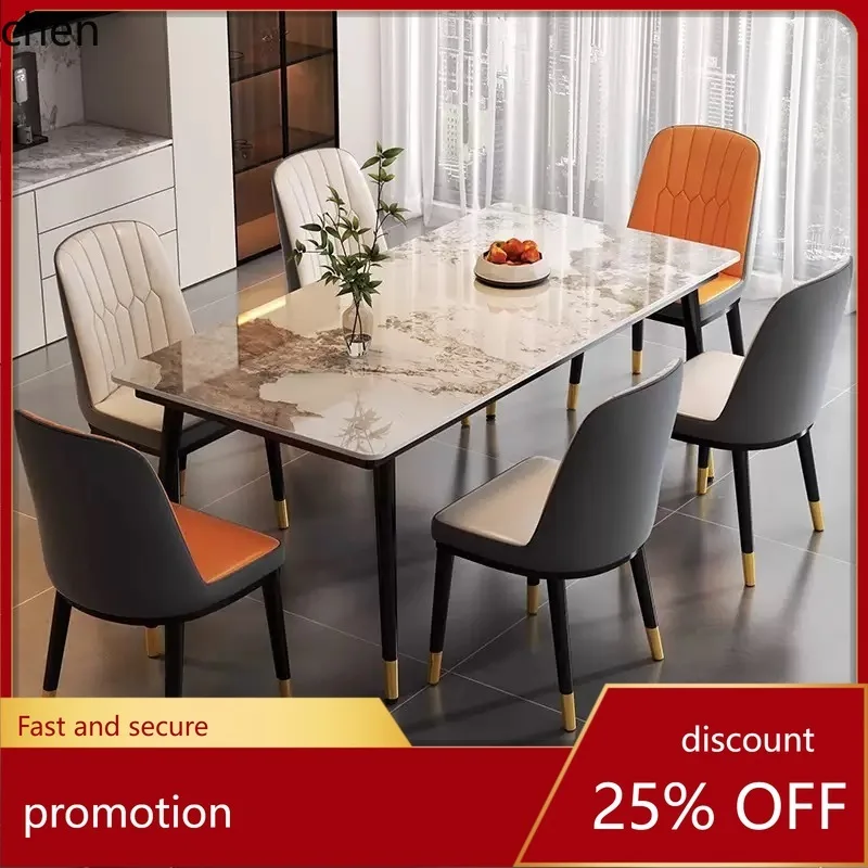 

CZ Custom Rock Slab Dining Table and Chair Set for Hotel Restaurant Cafe Commercial Bar Booth Table and Chairs