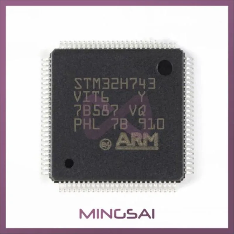 

(1piece)100% New STM32H743VIT6 STM32H743IIT6 LQFP176 STM32H743IGT6 STM32H743VGT6 STM32H743ZIT6 QFP-100 Chipset