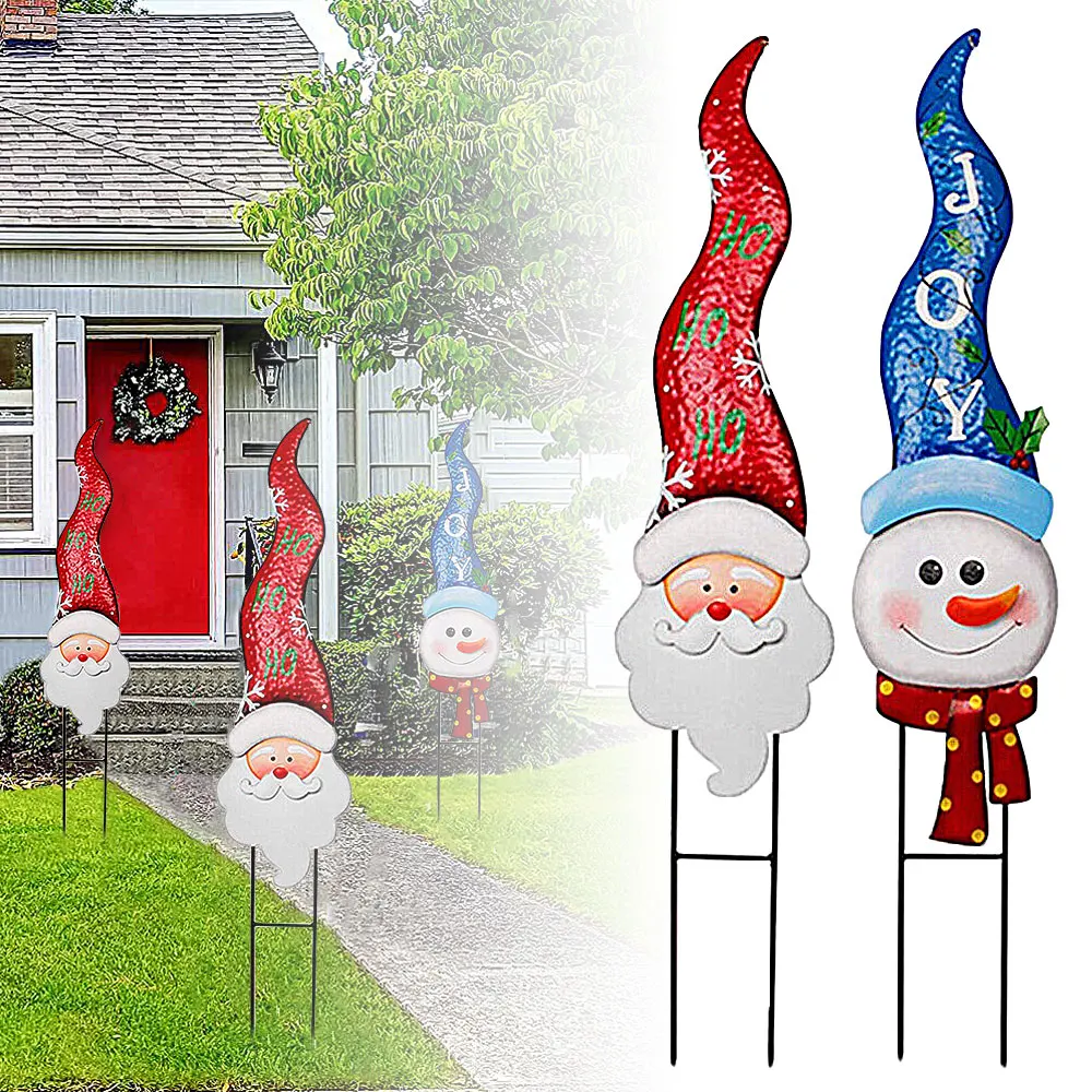 عيد ميلاد سعيد ساحة حصة تسجيل ، ثلج ، سانتا كلوز ، عطلة ، في الهواء الطلق ، زخرفة السنة الجديدة ، ديكور الحديقة