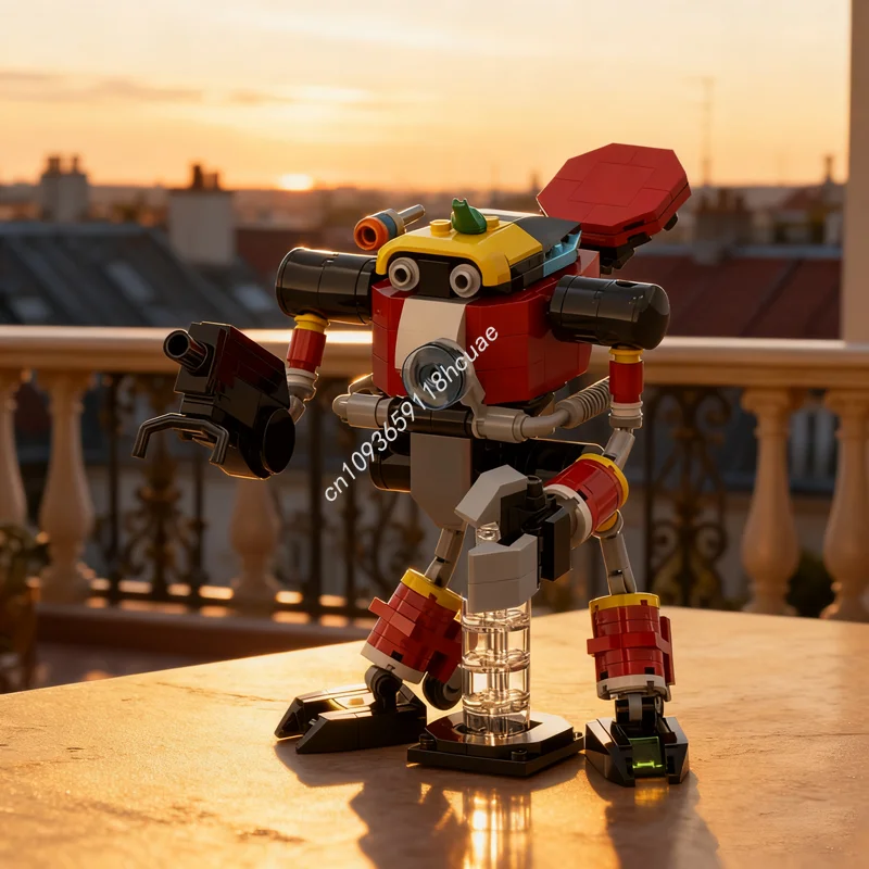 

279 шт. MOC Gamma Sonic The Hedgehoged модель строительные блоки архитектура сборка DIY рождественские подарки креативные игрушки кирпич для детей