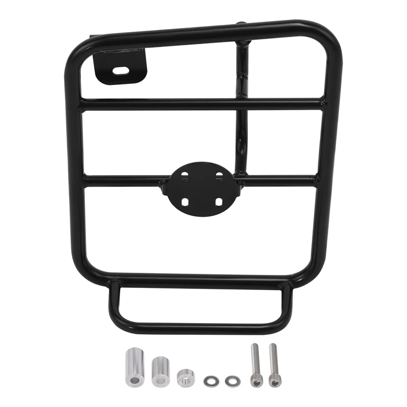 Motorcycle Black Left Side Luggage Rack Bracket Fit For Triumph Speed 400 Scrambler 400X 2024