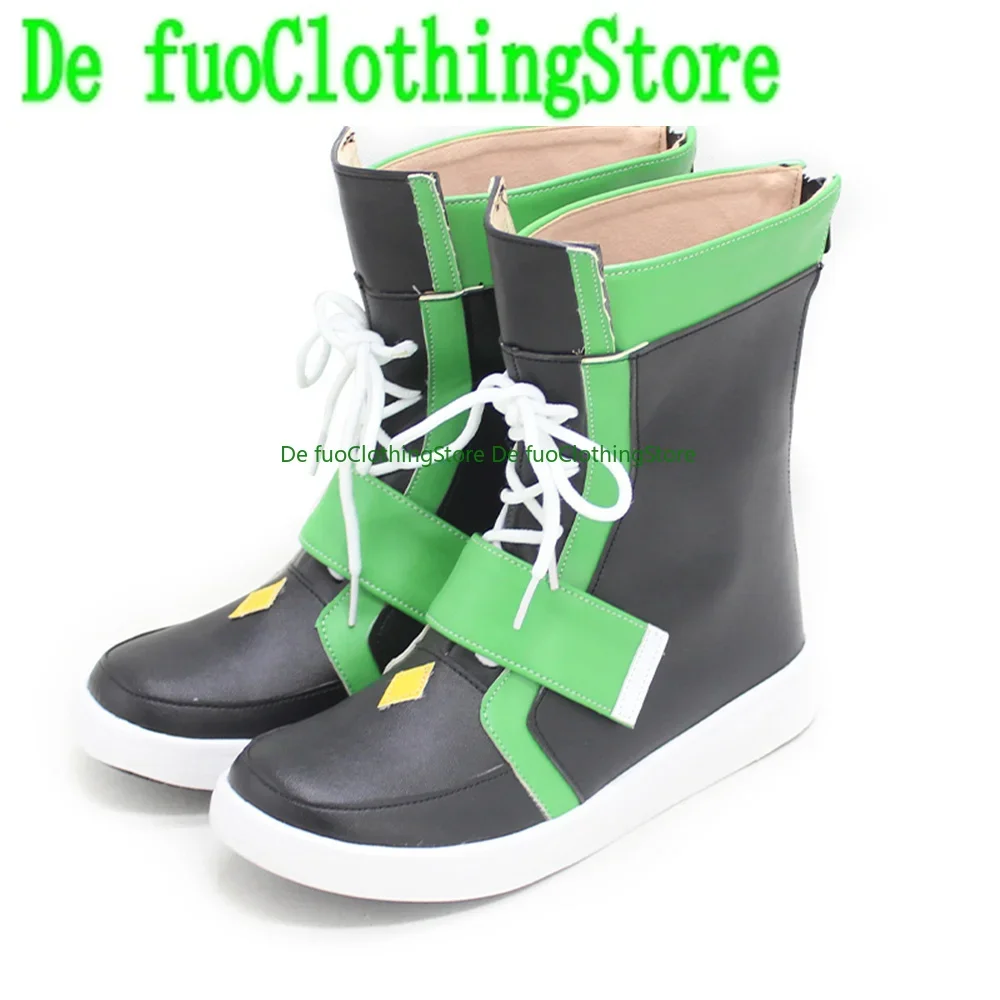 

DefuoClothing Ensemble Stars Sakasaki Natsume Cosplay Shoes Boots Game Anime Halloween Shoes Store