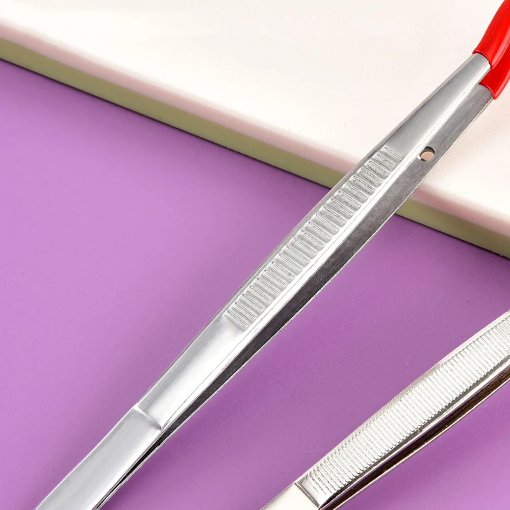 스테인리스 스틸 핀셋 곡선형 미용 핀셋 곡선형 눈썹 핀셋 스테인리스 스틸 미용실 애완동물 미용 속눈썹용