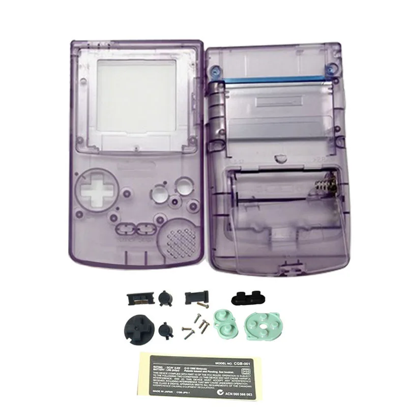 New Original Game Console Shell Case for Gameboy Color Classic Game Console Shell Case for GBC Housing Shell with buttons