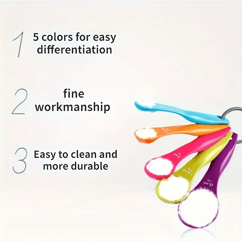 8pcs, Measuring Cup And Spoon Set With Spout And Handle, Portable For Accurate Cooking And Baking Measurements