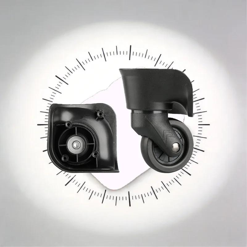 

For W163 Portable Luggage Wheels Replacement Set 360° Silent Swivel Casters Wear-Resistant Suitcase Accessories