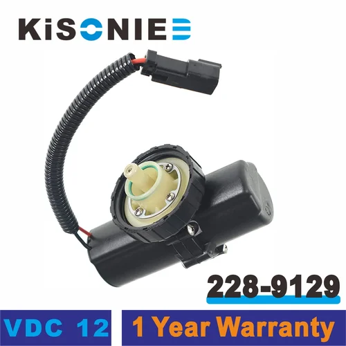 Imagen 1 del producto Bomba de combustible eléctrica de 12V 249-7669 228-9129 349-1063 349-5327 para retroexcavadora de Tractor Caterpillar CAT 428D 428E 430D 432D 432E 434E