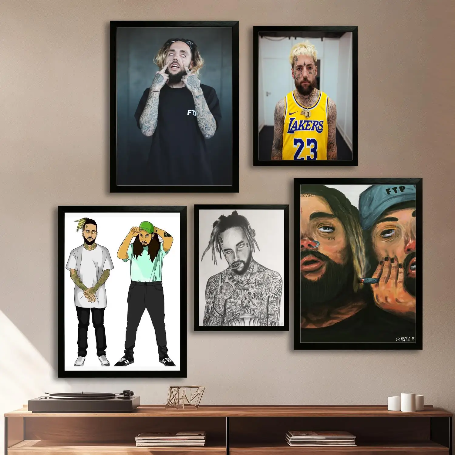 Плакат с изображением на холсте для мальчиков самоубийств и настенная художественная картина, современные постеры с декором для семейной спальни, декоративная живопись