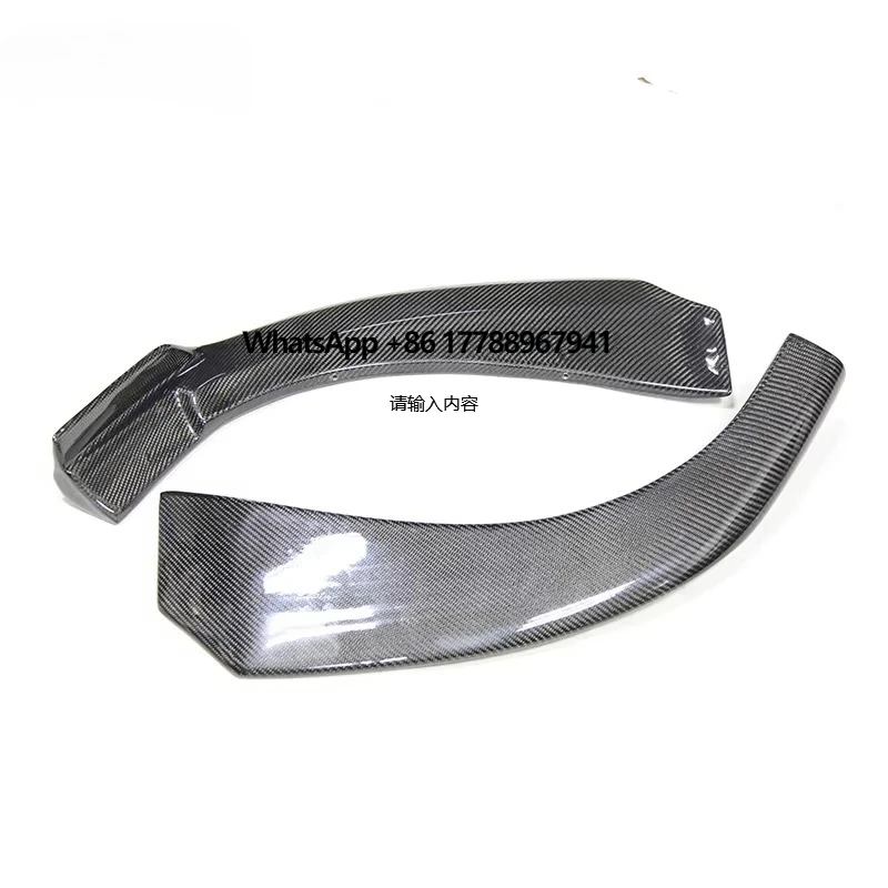 

C117 CLA CLA45 Carbon Fiber Front Lip Front Spoiler Front Bumper Lip for Mercedes Benz C117 CLA
