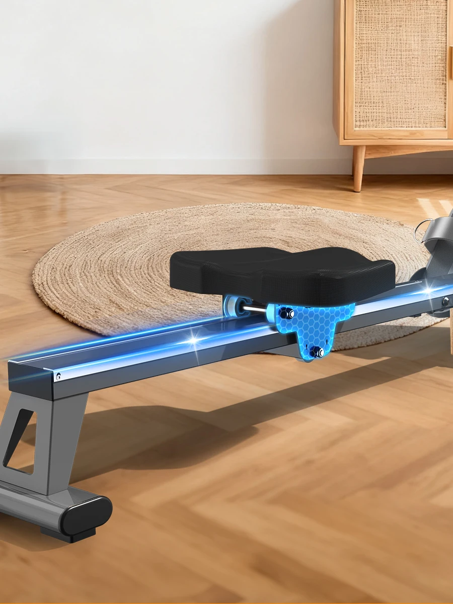 Heim-Rudergerät mit 16 Einstellbaren Magnetischen Widerstandsstufen, Bluetooth LCD-Display, 150KG Maximallast, Indoor-Fitness – Detail 5