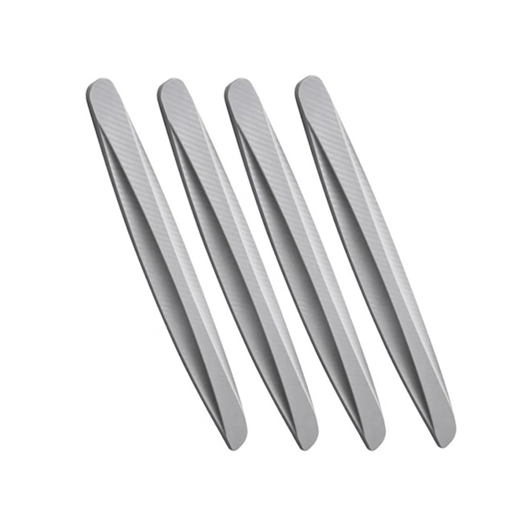 

4pcs Car Bumper Guard Strips PVC Universal Car Protector Flexible Guard for Enhances Protections On Car Front & Rear