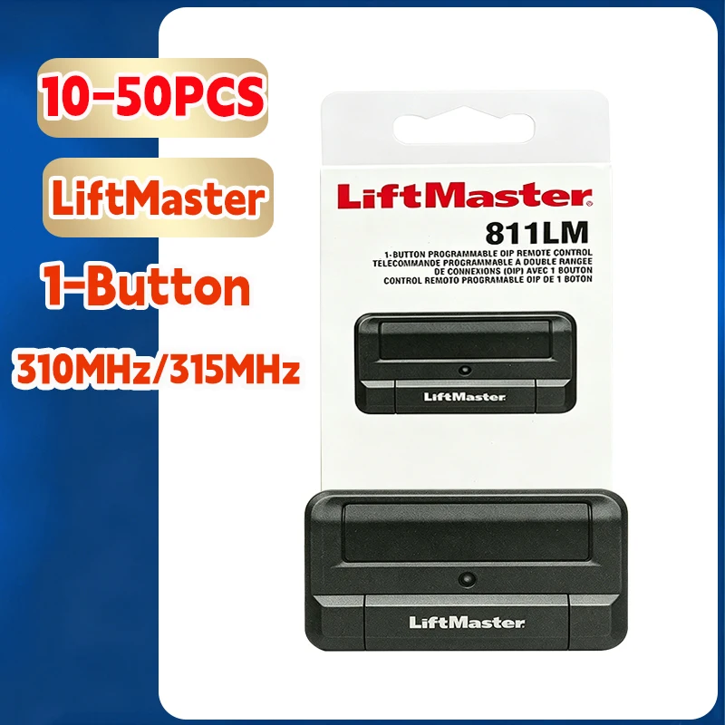 

Universal 811LM Gate Opener For 811LM Garage Door Remote Control Transmitter 1-Button