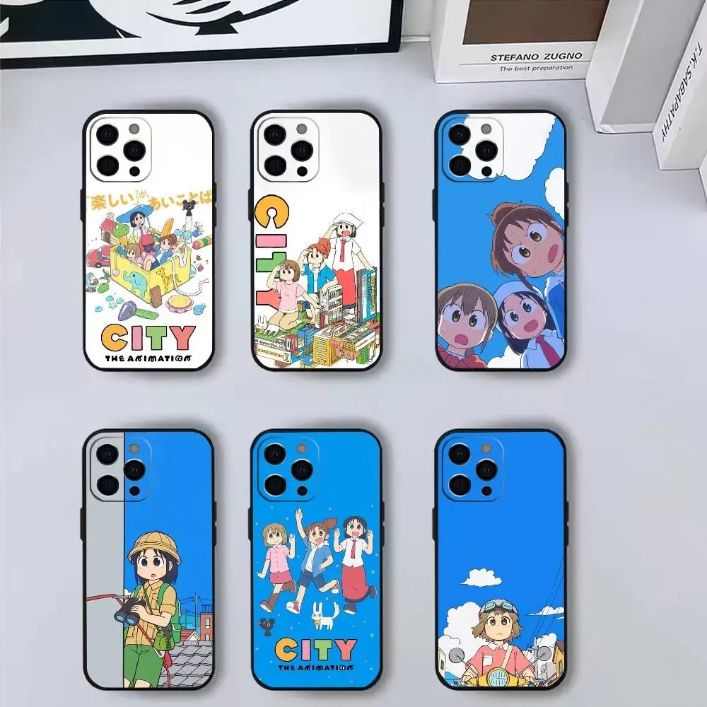 Anime C-CITY THE Animation Phone Case For iPhone 17,16,15,14,13,12,11 Plus,Pro,Max,XS Silicone Soft Cover